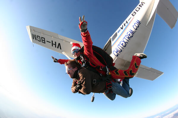 Sortie Airvan saut en chute libre